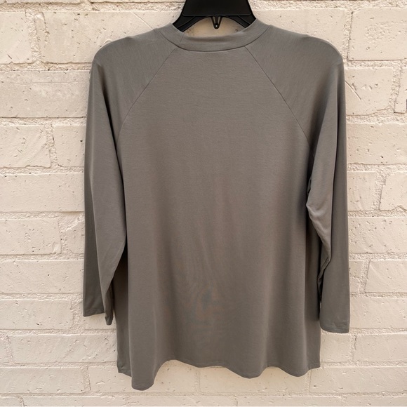 Eileen Fisher Fine Jersey Crew Neck Top NEW - Picture 12 of 15